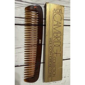 Vintage Avon Comb Cambridge Collection Tortoise 7.5 inch New